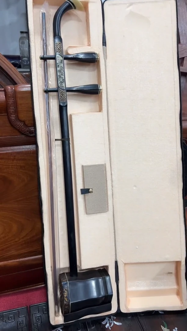 紫檀木二胡一套1