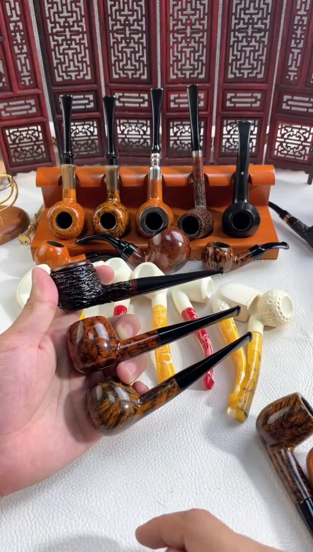 石楠木意大利石楠木烟斗/染色请备注/无备注随机发/10号+滤芯