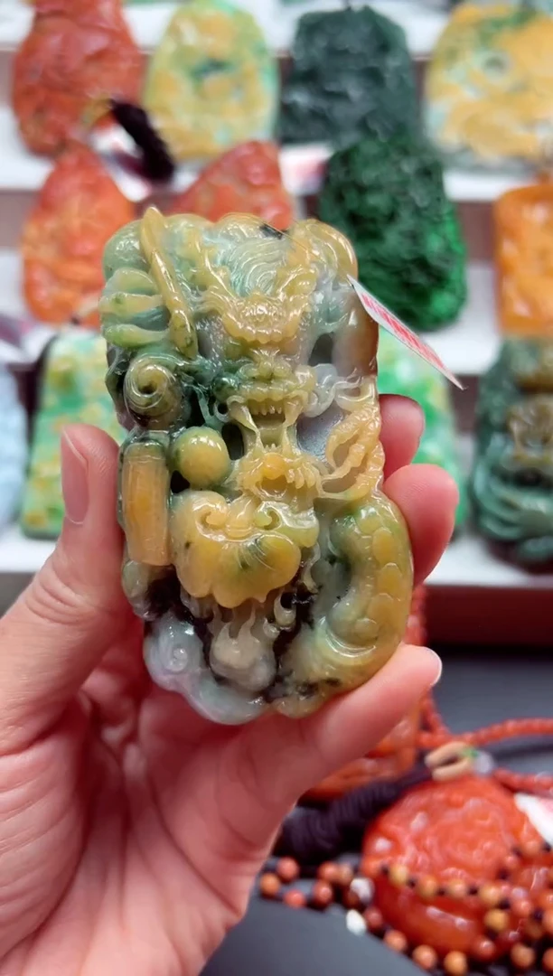 吊坠(不含链)未镶嵌翡翠天然翡翠