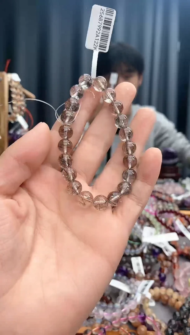 【闪购商品】水晶手链未镶嵌黑发晶