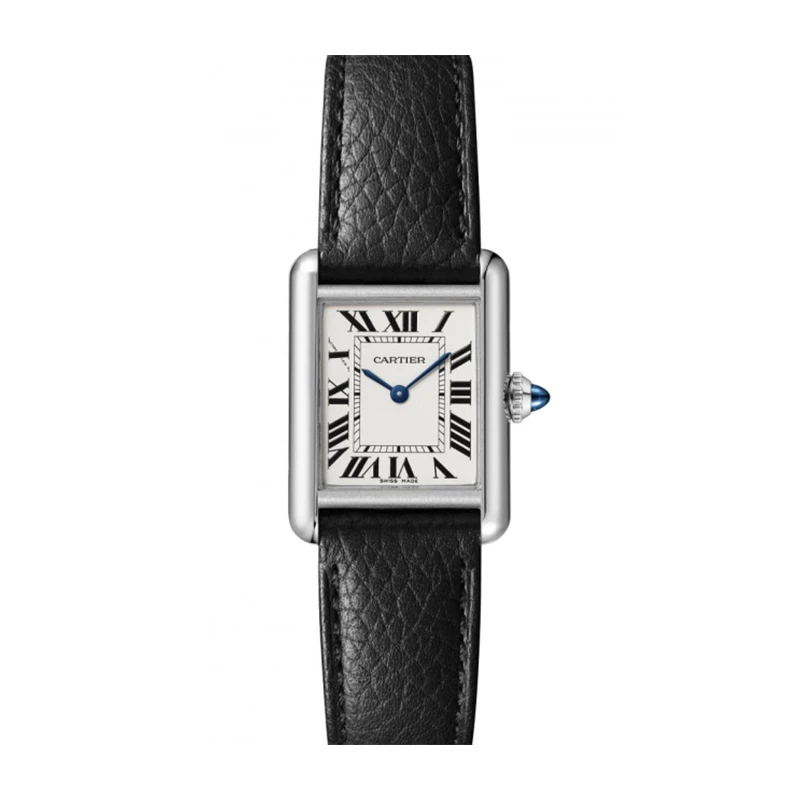 99新 Cartier/卡地亚 坦克系列方形石英腕表34.8/31/29.5单表原盒