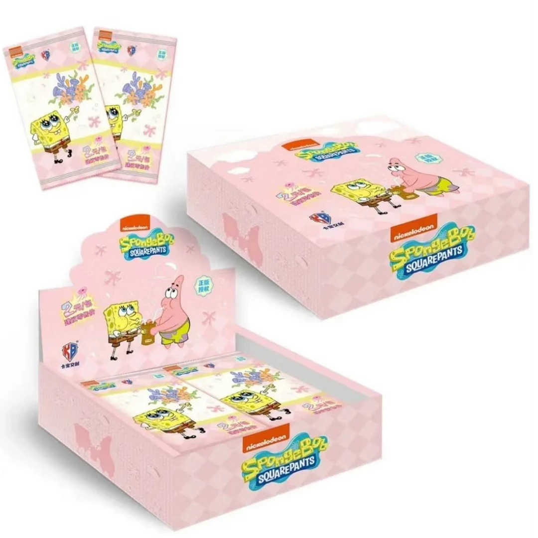 【CC】卡宝文创海绵宝宝手指头拍立得卡第二弹-V2收藏卡牌