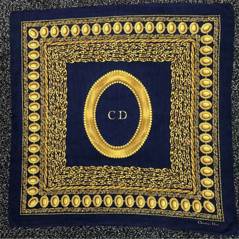 95新 DIOR/迪奥 CD链条丝巾/fy2747