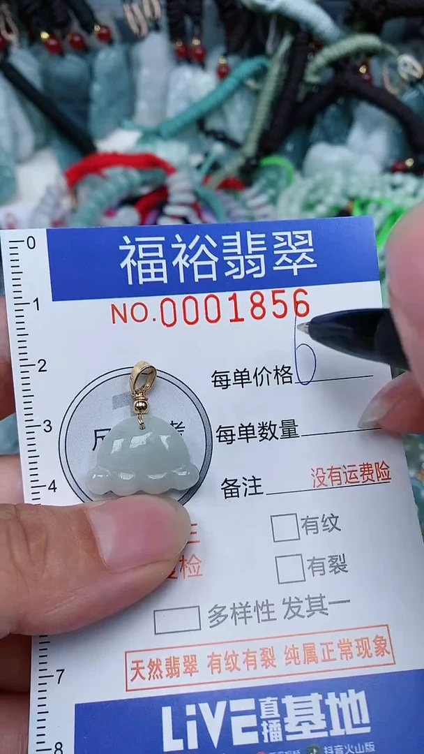 翡翠未镶嵌颈饰...0001856
