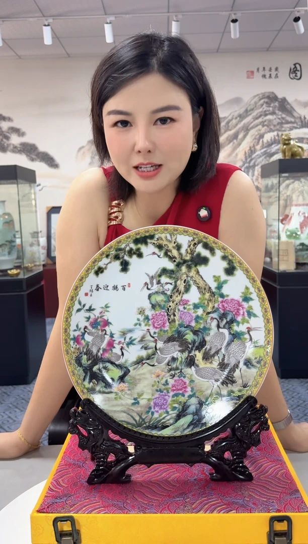 陶瓷盖子款景德镇其他摆件