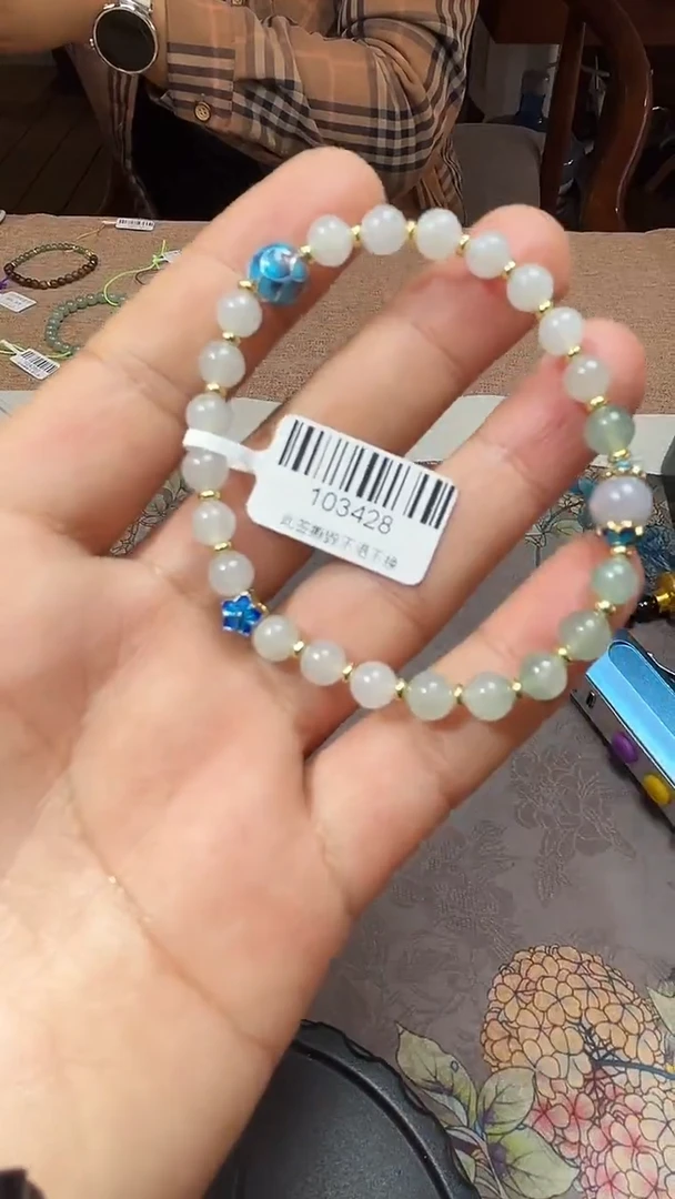 未镶嵌手链翡翠手串