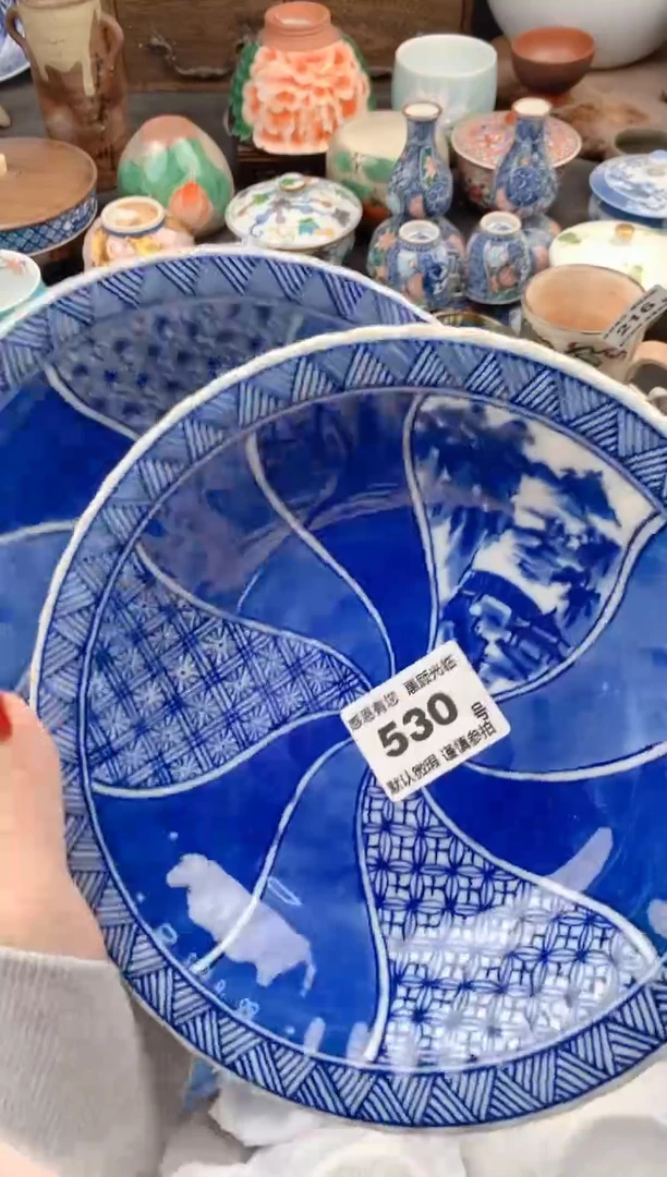 【闪购商品】瓷片530号九姑娘工艺品瓷器