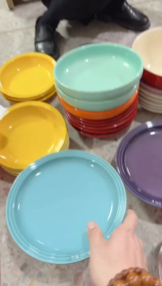 【闪购商品】碟微瑕---9英寸牛排---加勒比蓝