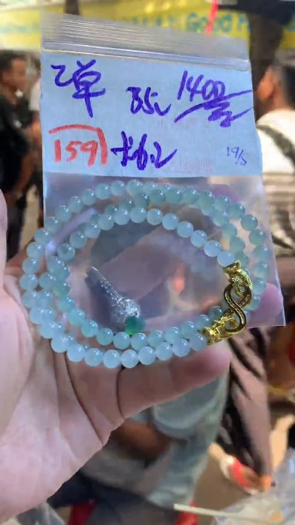 定制翡翠珠串未镶嵌天然A货缅甸翡翠 多样性发货