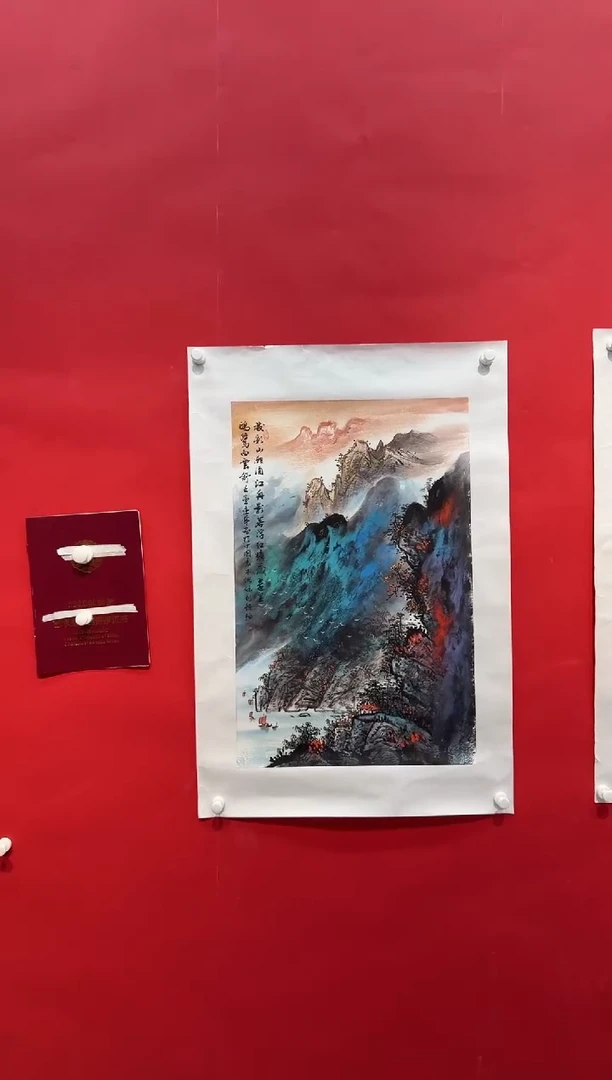 国画画家陆远华纯手绘原作