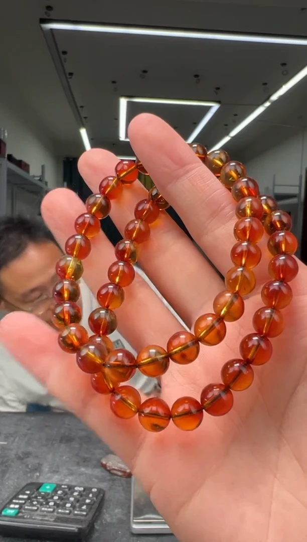 未镶嵌琥珀手链多样性拍一发一