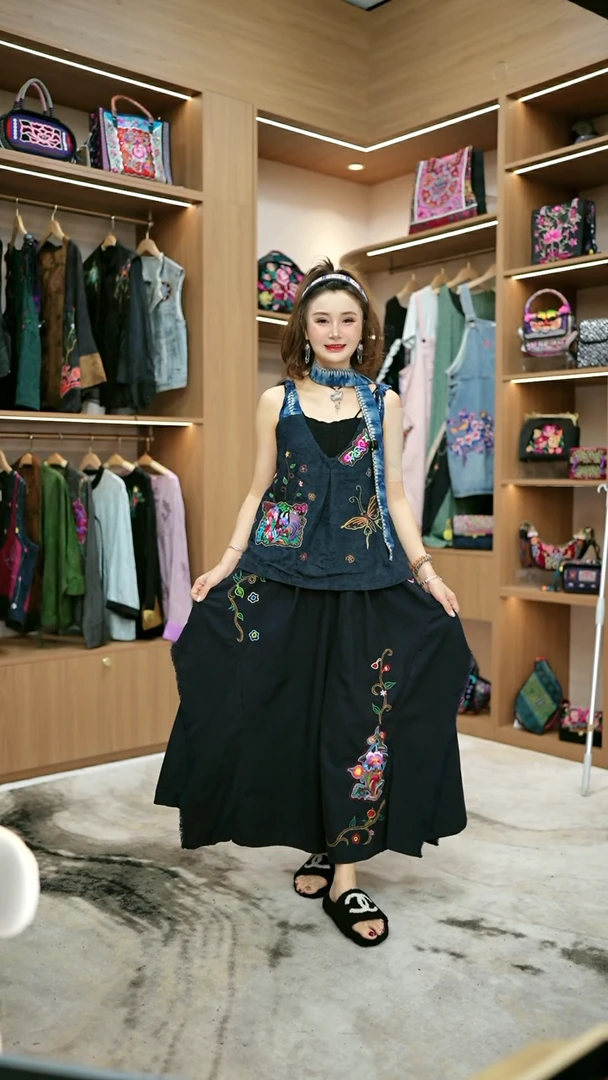 织绣L684黔东南苗族刺绣