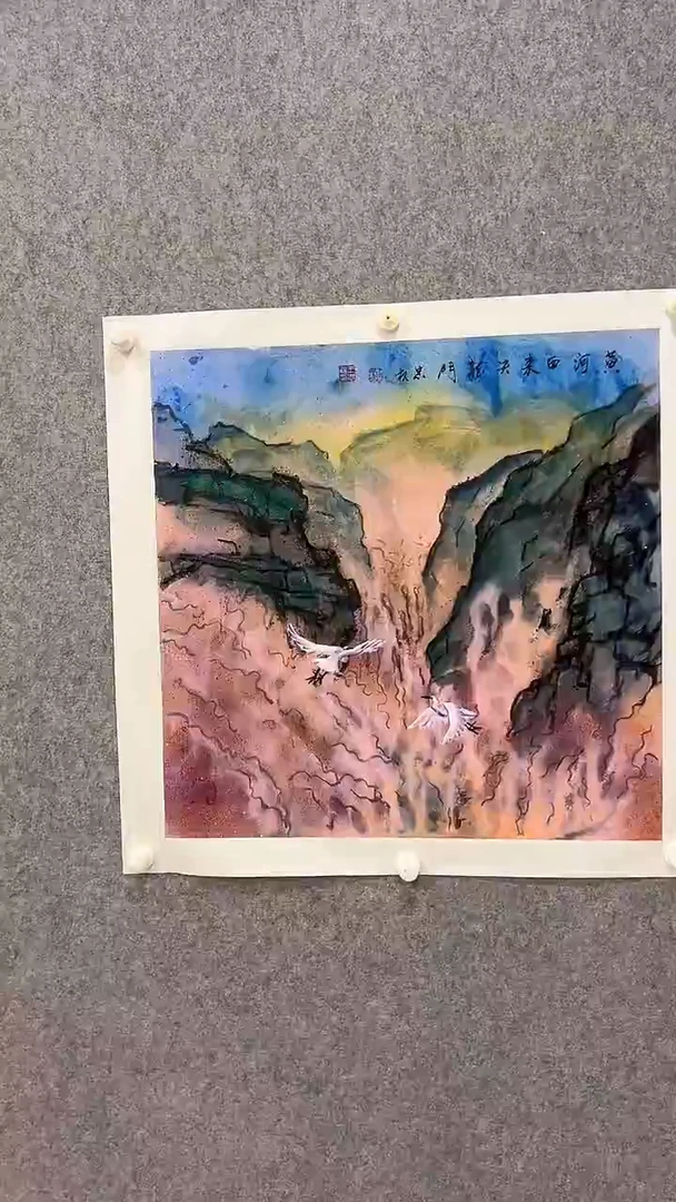 国画王忠权-4平尺-国画作品