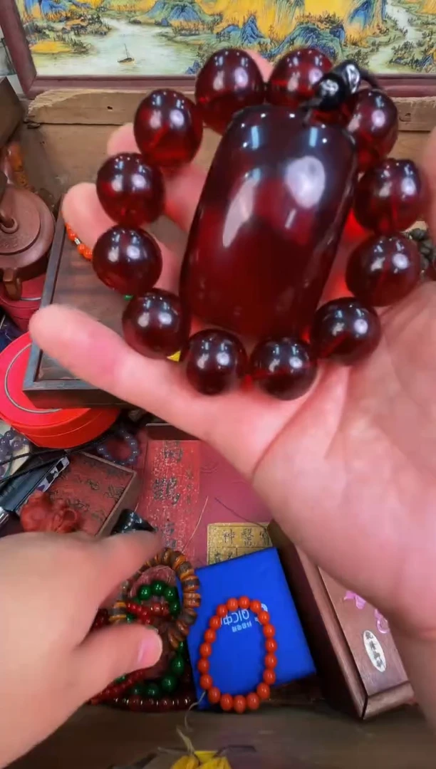 【闪购商品】琥珀手链未镶嵌琳专属哈哈哈哈哈