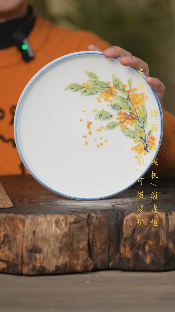 【闪购商品】碗景德镇高温釉下彩可微波烤箱洗碗机