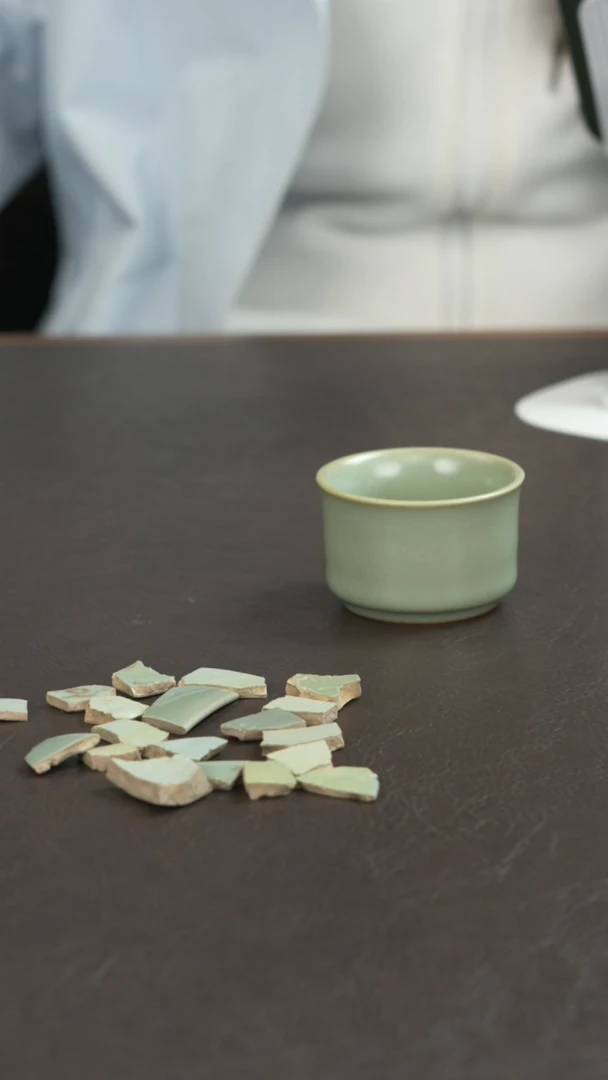 陶宣宝汝瓷原矿原釉作品