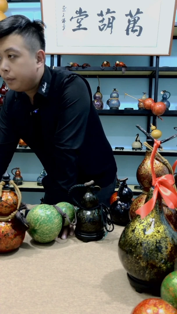 大漆工艺品天然大漆酒葫芦