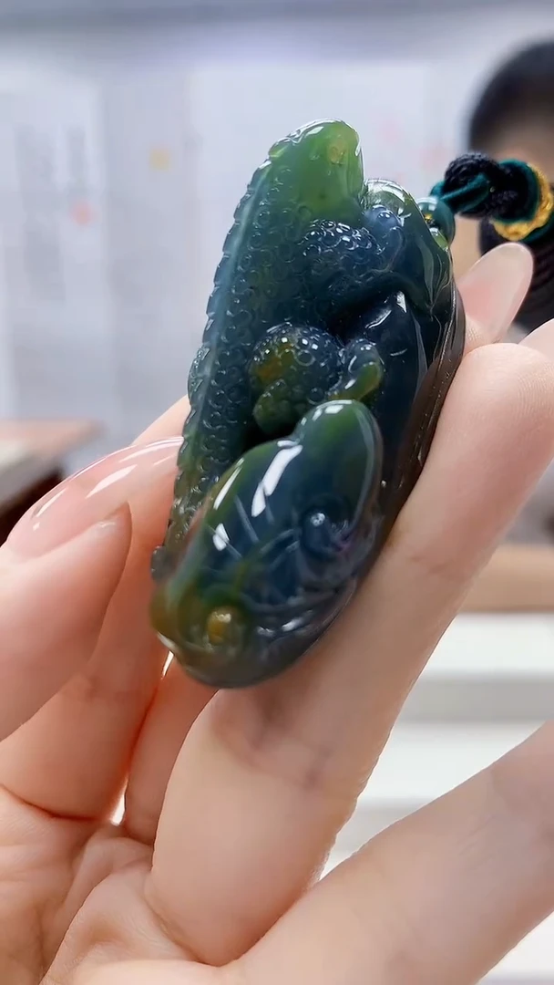 未镶嵌定制翡翠4917ty-毛货挂件79