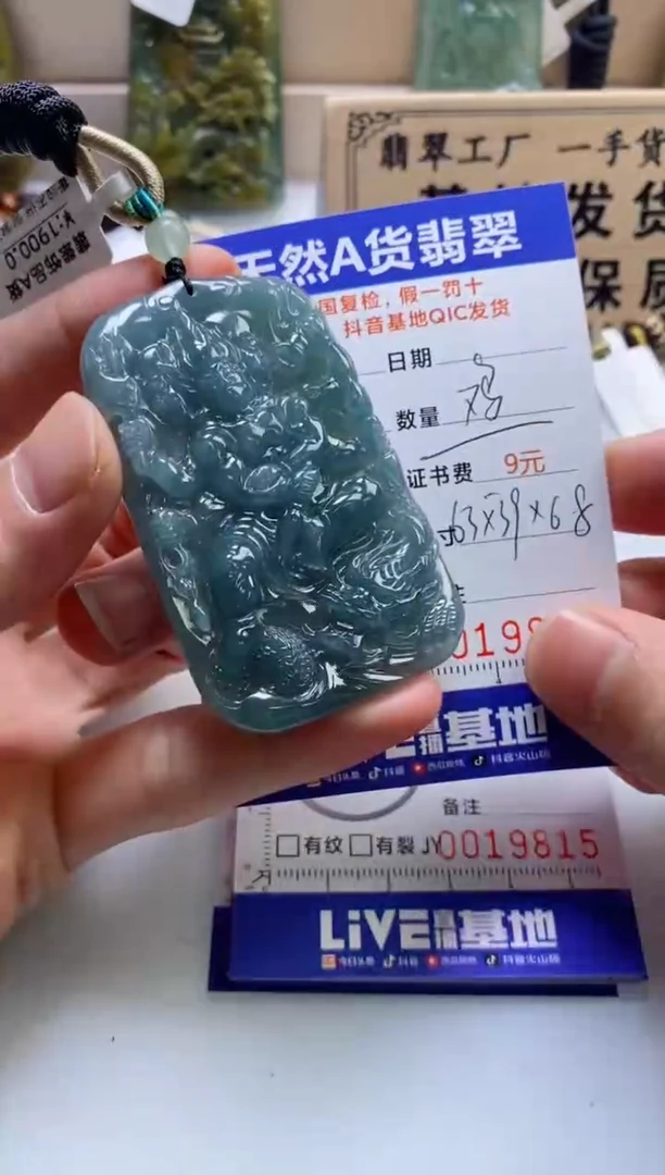 颈饰未镶嵌翡翠