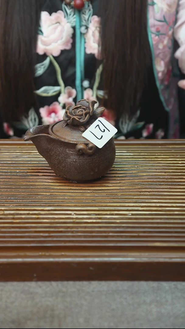 万古烧粗陶手工手做茶具