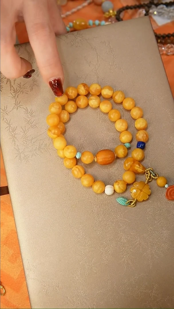 【闪购商品】琥珀手链未镶嵌手串