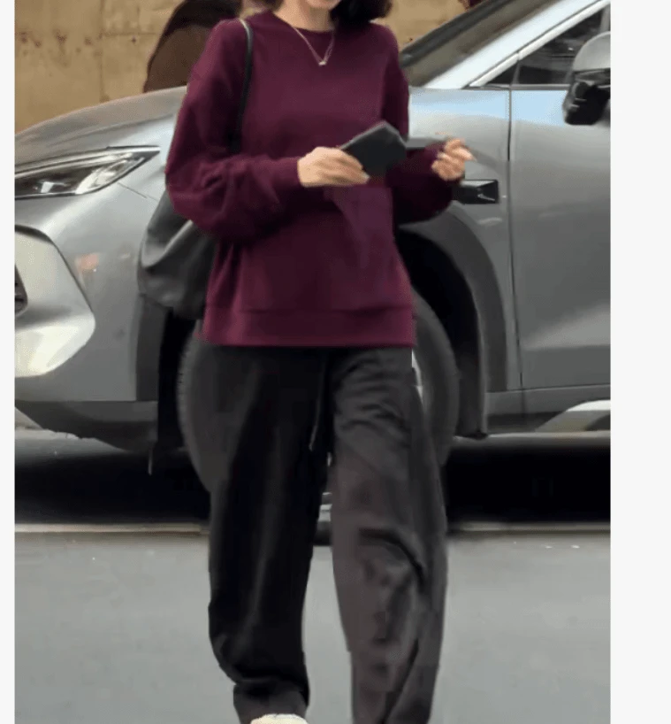 春秋新款时尚百搭显瘦休闲气质女装