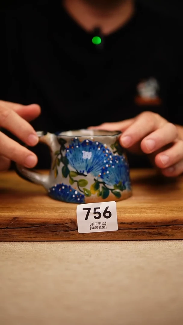 @@陶园瓷舍@@纯手工手绘@高温釉下彩