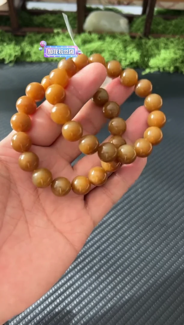 未镶嵌手串和田玉若羌微色差卡12多样性发货拍一发一m