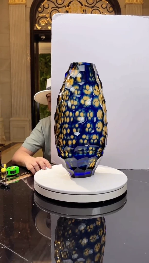 琉璃手工艺品AJ1010004艺术琉璃花器