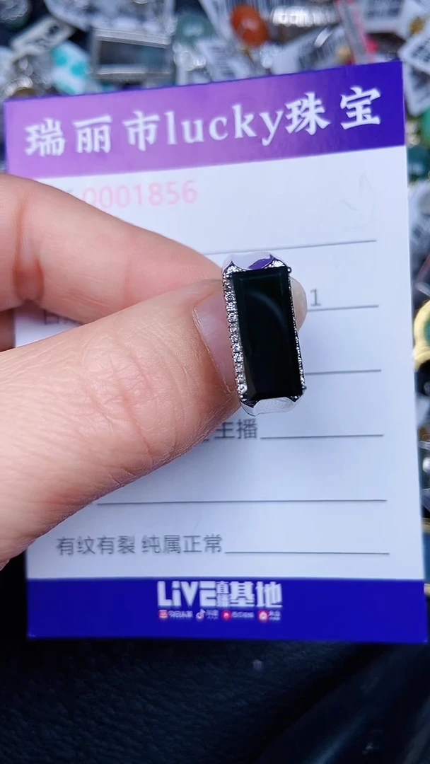 颈饰银S925镶嵌翡翠1856