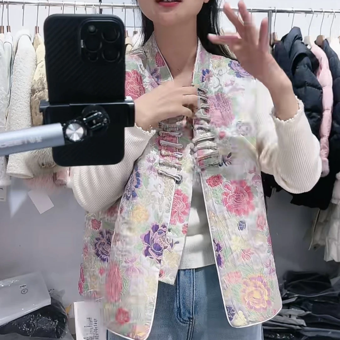 何小荷新款马甲上衣