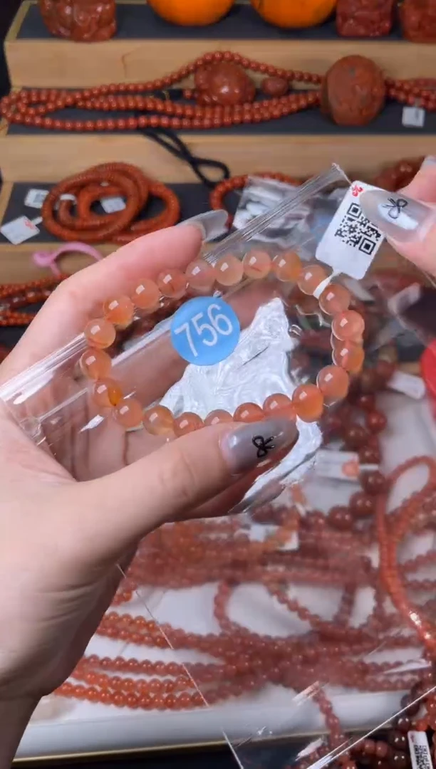 【闪购商品】南红玛瑙珠宝奇石未镶嵌756-8+