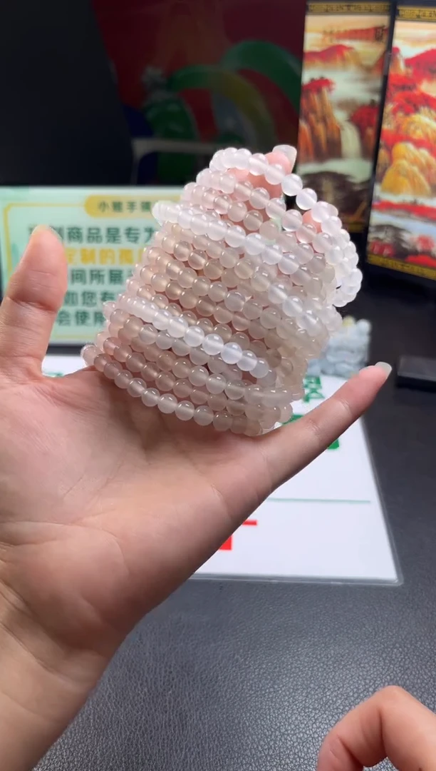 玛瑙/玉髓手串未镶嵌玛瑙手串