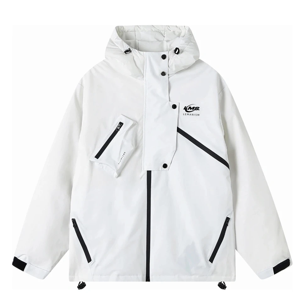 lemanism 户外三防冲锋衣羽绒服90白鸭绒 男女同款