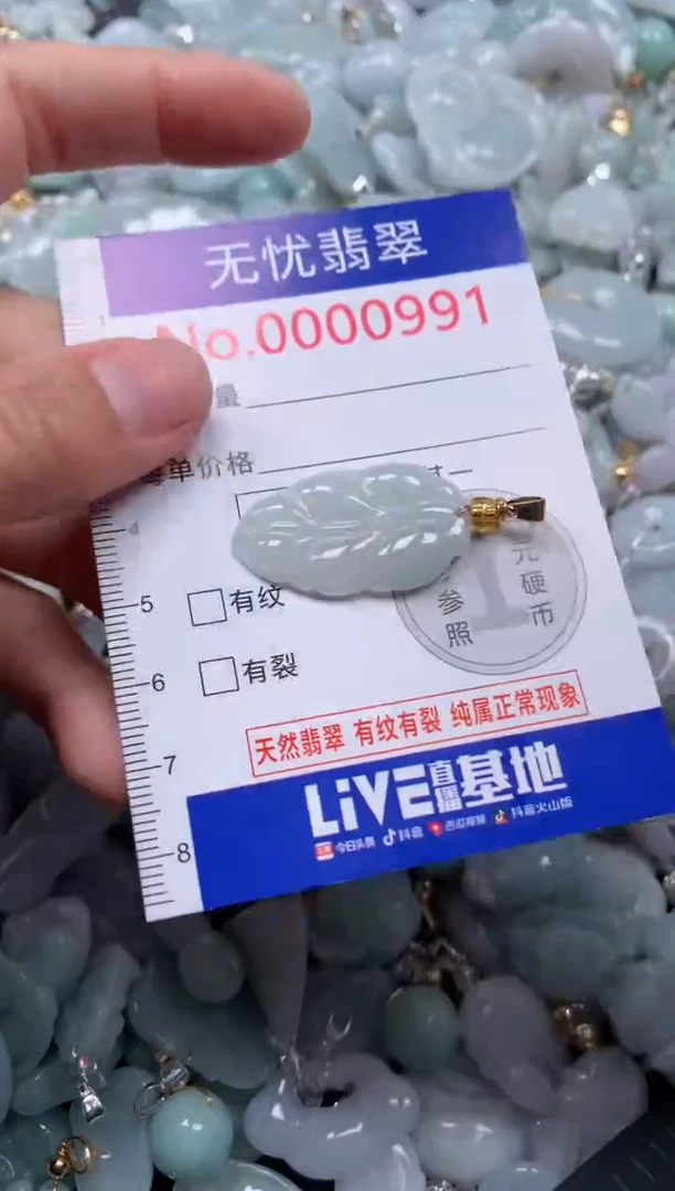 颈饰未镶嵌翡翠991