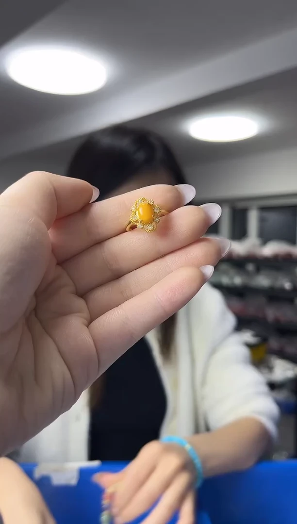 裸石蜜蜡未镶嵌（多样性发一件）