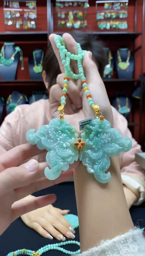 颈饰未镶嵌翡翠翡翠吊坠