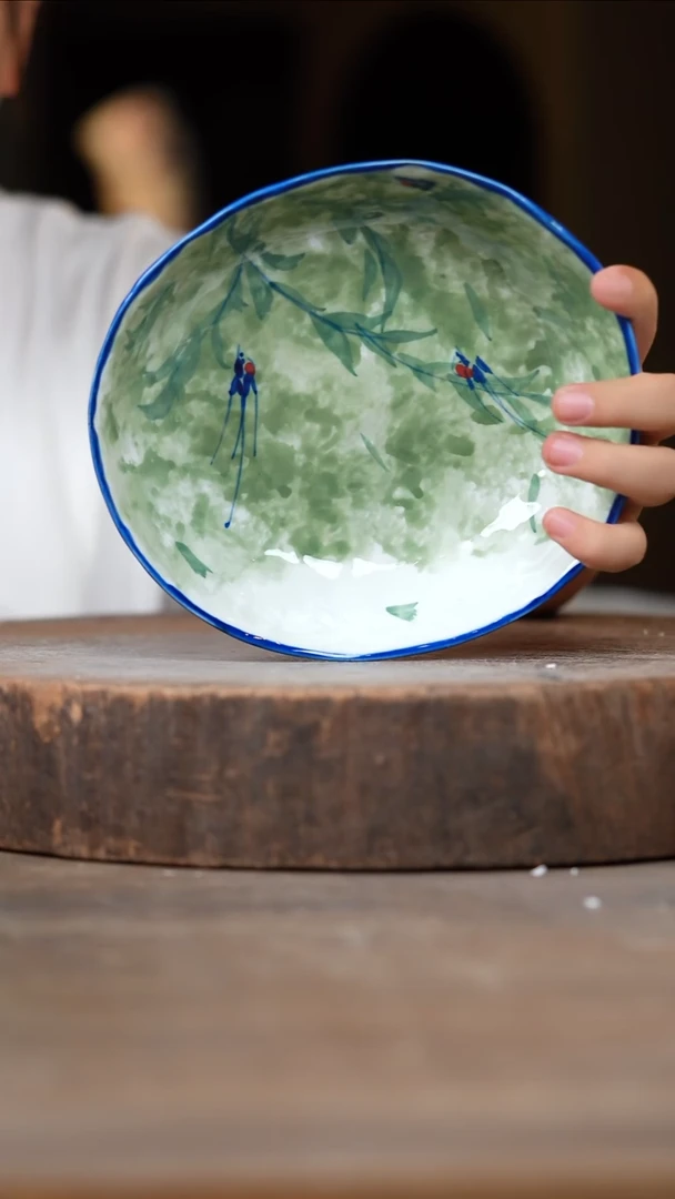 瓷片景德镇高温釉下彩（食品级）