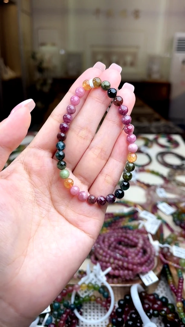 【闪购商品】碧玺/未镶嵌6mm+碧玺单圈多样性发货