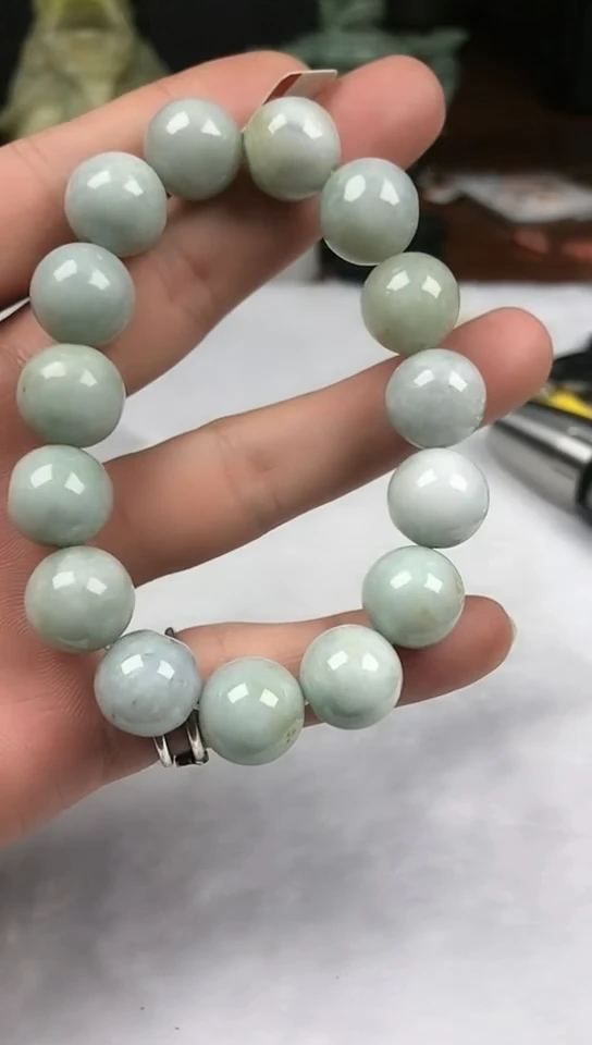未镶嵌挂件翡翠手串14