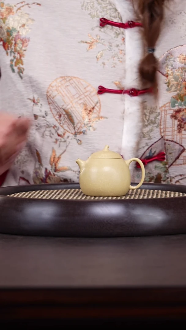 【闪购商品】紫砂茶壶十竹斋13-12 本山绿茄瓜