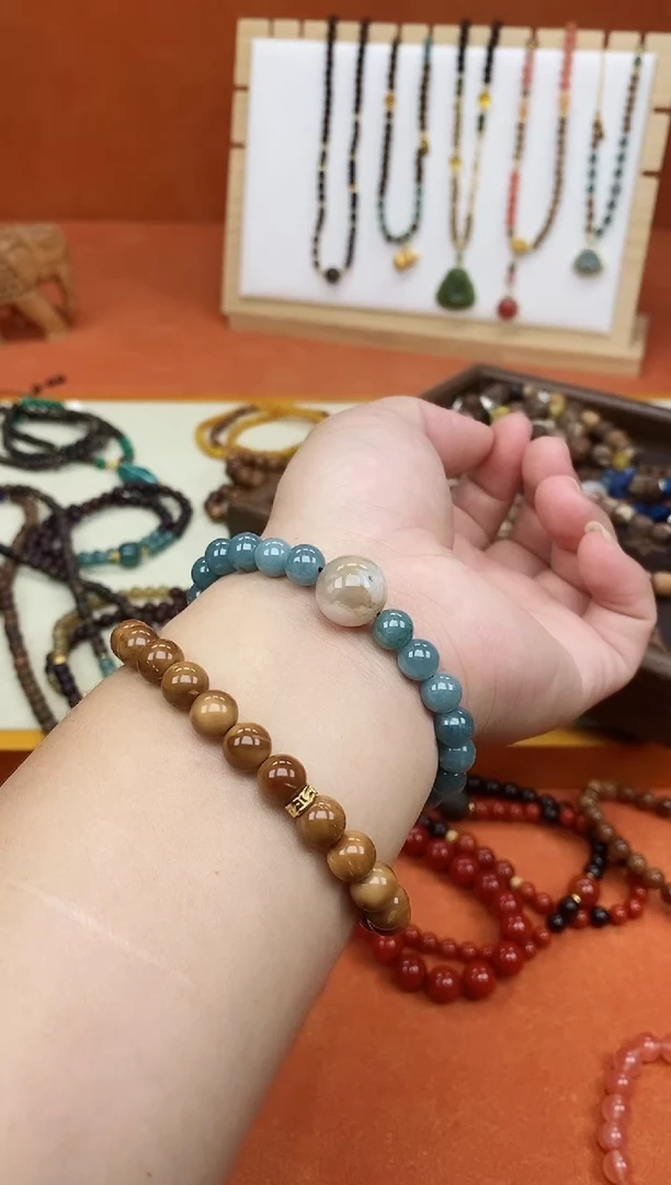 手串库克未镶嵌双圈库克菩提手串【微瑕】