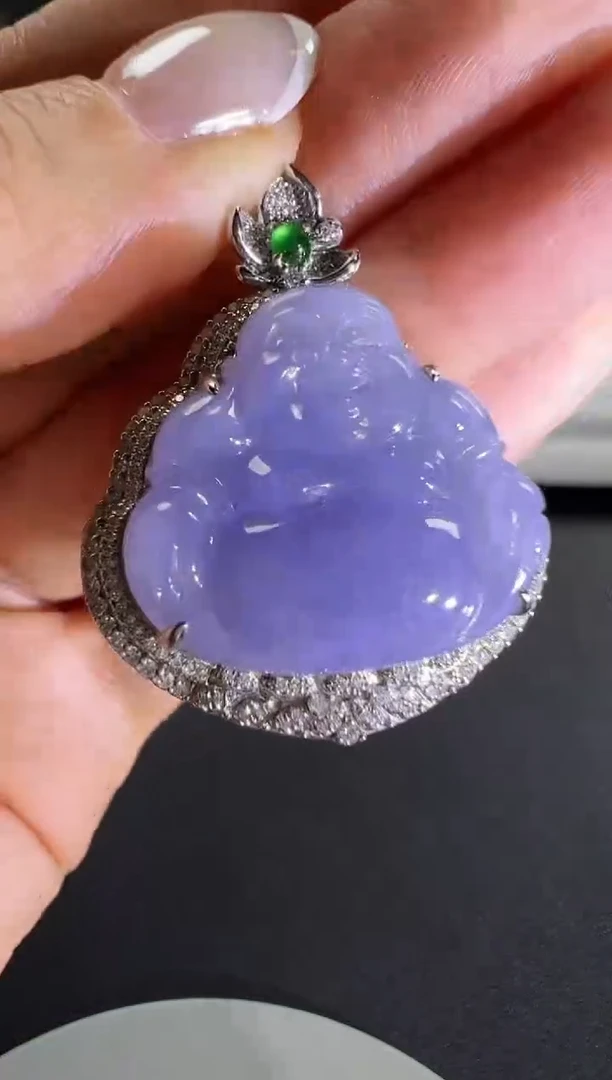 颈饰18K金镶嵌翡翠KHY1228-011