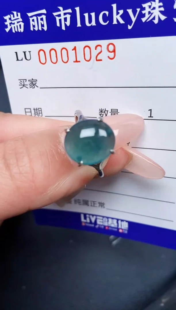 【闪购商品】翡翠颈饰银S925镶嵌1029