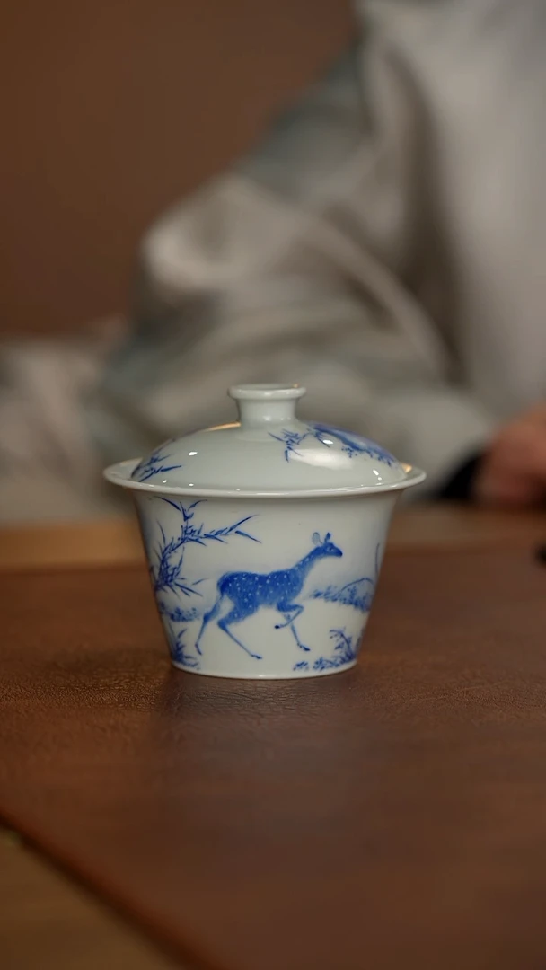 【闪购商品】瓷片景德镇斌芬陶瓷/雨后云心73