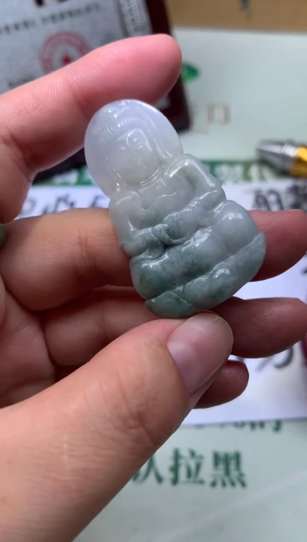 定制翡翠未镶嵌拆***~毛货-不退不换