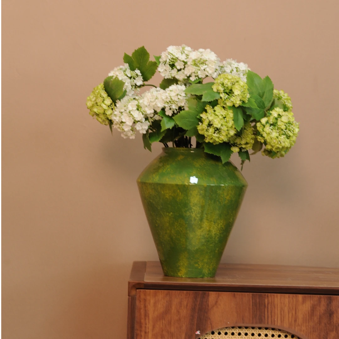 景德镇艺术感花瓶（tyx青青苔藓 ）