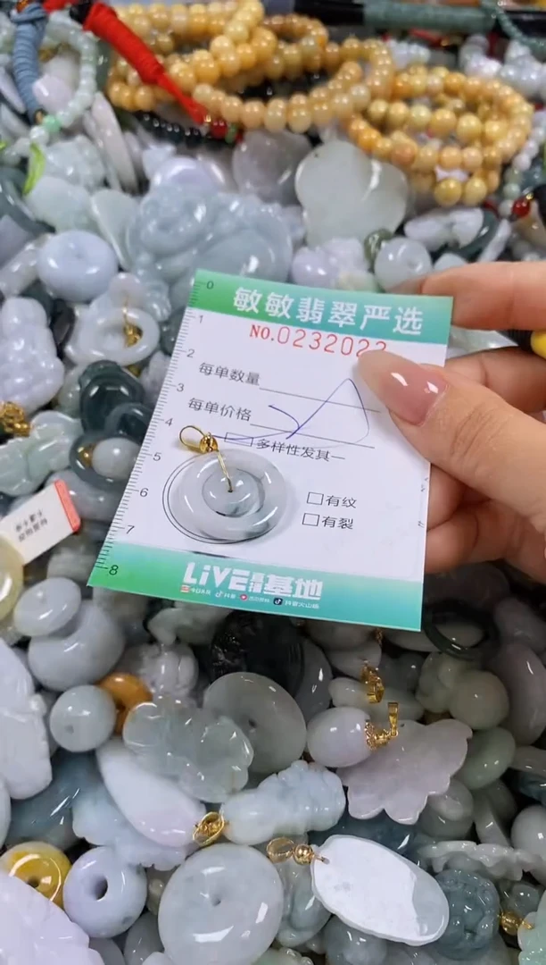 翡翠未镶嵌颈饰闪购0232023多样性发其一