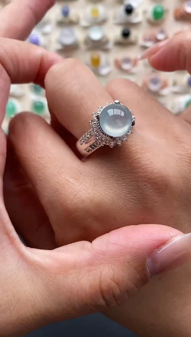 未镶嵌戒指翡翠缅甸天然A货翡翠111 10-4