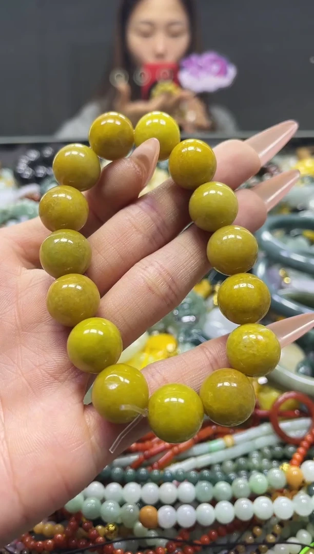 颈饰未镶嵌翡翠13MM